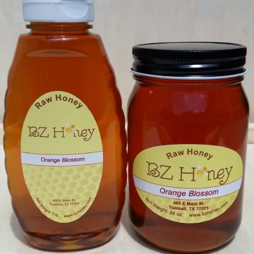 BZ Honey - A very popular domestic honey, made from the nectar of orange blossoms.