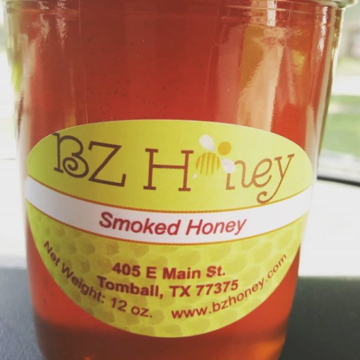 BZ Honey - Use our smoked honey to bring great smoked flavor.